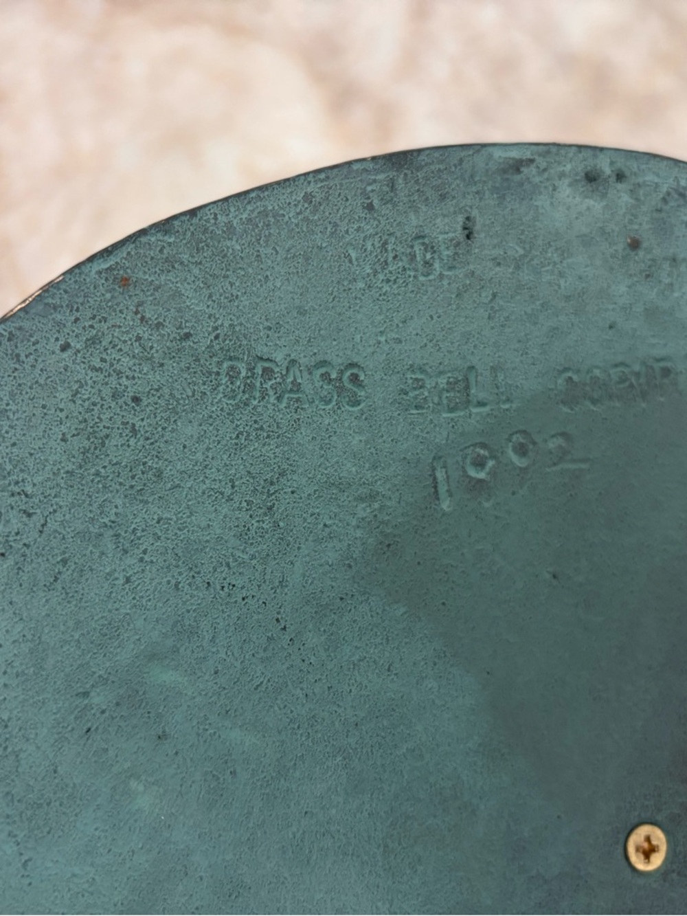 Brass Vintage 1992 Aged Patina Sundial Garden Decor Eclectic Unique Celestial - Picture 6 of 12
